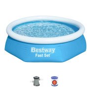 Бассейн 244х61 см (фильтр-насос в комплекте) Bestway